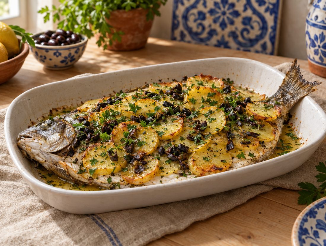 Branzino alla romana
