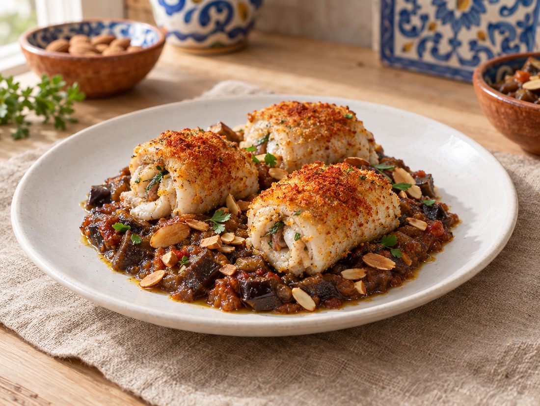 Involtini di spatola (o pesce sciabola)