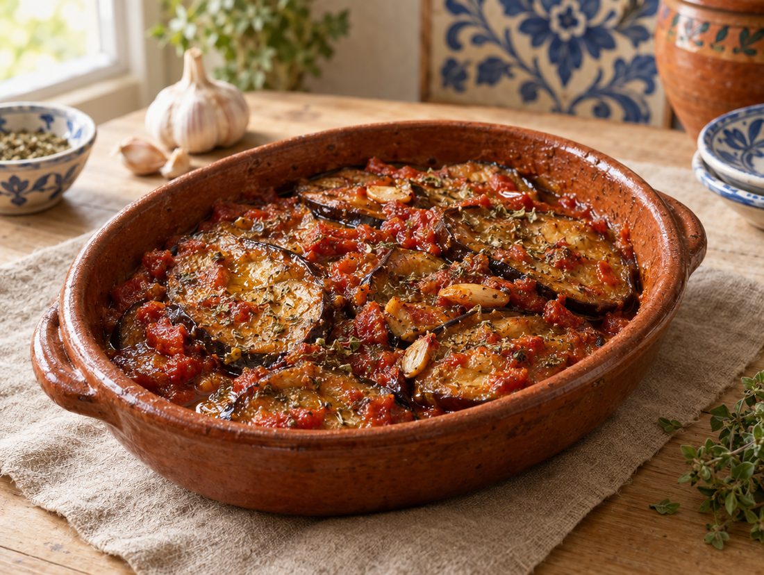 Mousse di melanzane di bosco (milinciani lardiati)